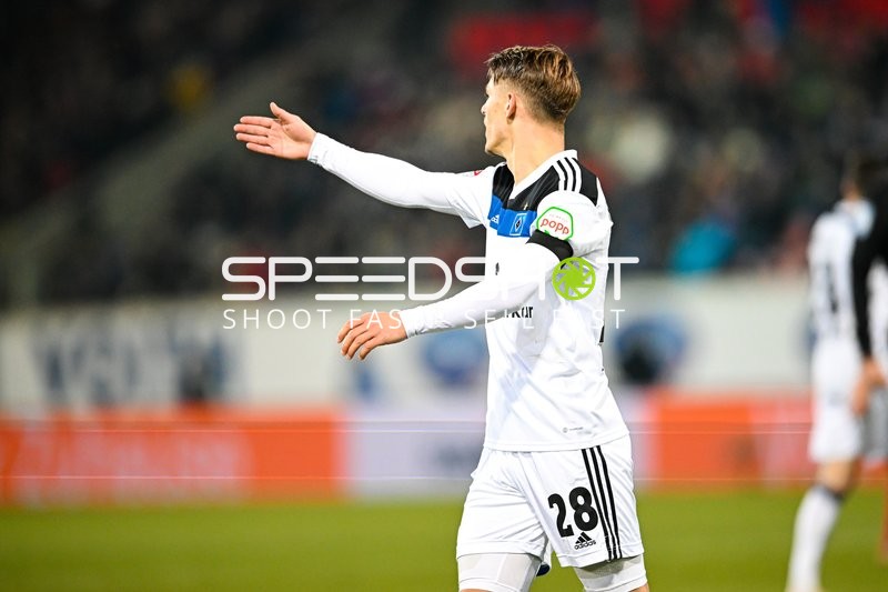 Fußball I Herren I Saison 2022-2023 I 2. Bundesliga I 20. Spieltag I 1. FC Heidenheim - Hamburger SV I 11.02.2023