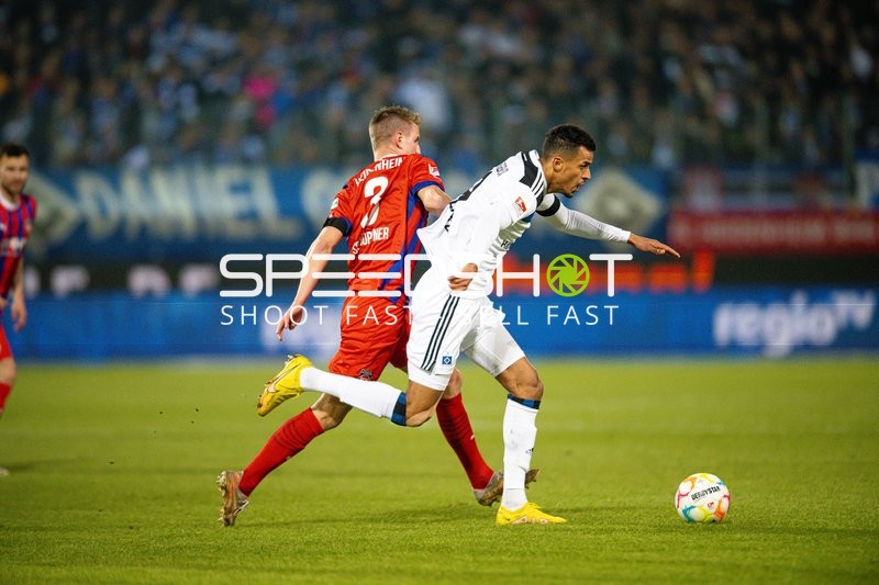 Fußball I Herren I Saison 2022-2023 I 2. Bundesliga I 20. Spieltag I 1. FC Heidenheim - Hamburger SV I 11.02.2023