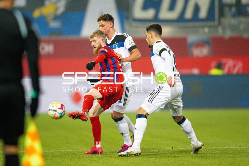 Fußball I Herren I Saison 2022-2023 I 2. Bundesliga I 20. Spieltag I 1. FC Heidenheim - Hamburger SV I 11.02.2023