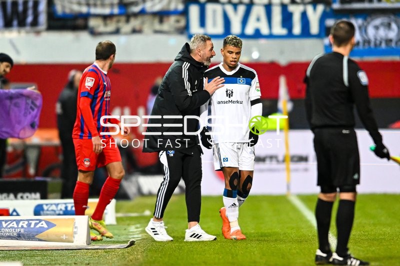 Fußball I Herren I Saison 2022-2023 I 2. Bundesliga I 20. Spieltag I 1. FC Heidenheim - Hamburger SV I 11.02.2023