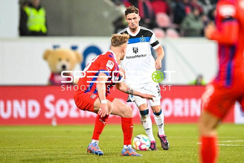 Fußball I Herren I Saison 2022-2023 I 2. Bundesliga I 20. Spieltag I 1. FC Heidenheim - Hamburger SV I 11.02.2023