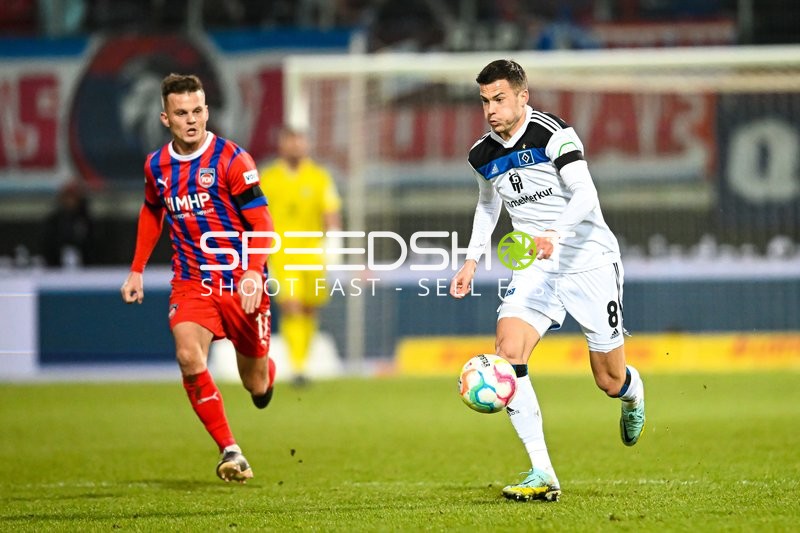 Fußball I Herren I Saison 2022-2023 I 2. Bundesliga I 20. Spieltag I 1. FC Heidenheim - Hamburger SV I 11.02.2023