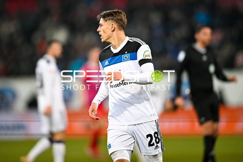 Fußball I Herren I Saison 2022-2023 I 2. Bundesliga I 20. Spieltag I 1. FC Heidenheim - Hamburger SV I 11.02.2023