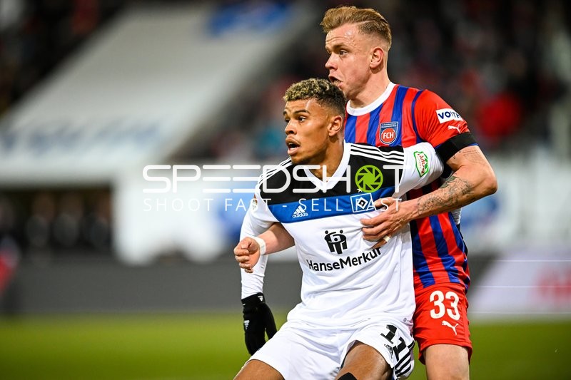 Fußball I Herren I Saison 2022-2023 I 2. Bundesliga I 20. Spieltag I 1. FC Heidenheim - Hamburger SV I 11.02.2023