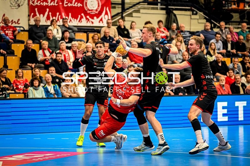 Handball I Herren I Saison 2023-2024 I 2. Handballbundesliga I 12. Spieltag I Eulen Ludwigshafen - ASV Hamm-Westfalen I 08.11.2023