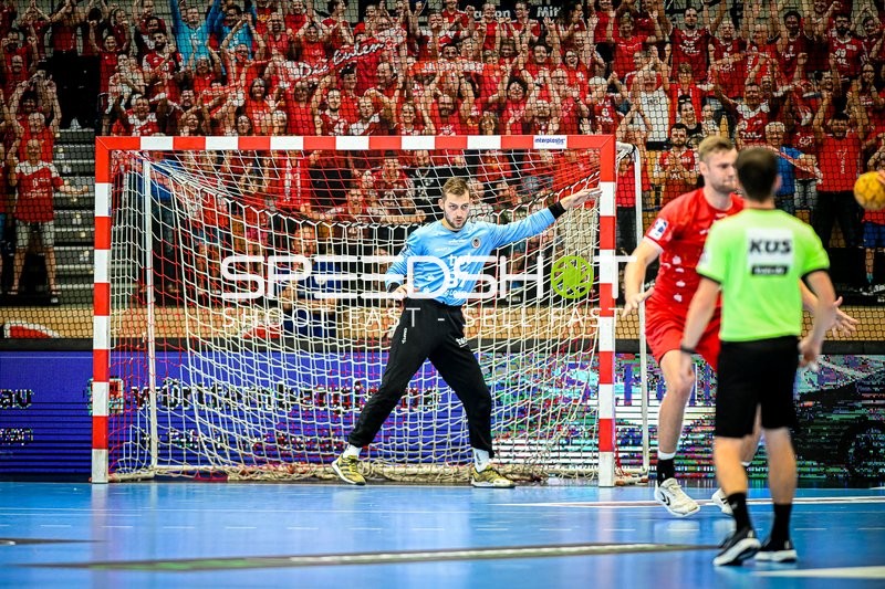 Handball I Herren I Saison 2023-2024 I 2. Handballbundesliga I 12. Spieltag I Eulen Ludwigshafen - ASV Hamm-Westfalen I 08.11.2023