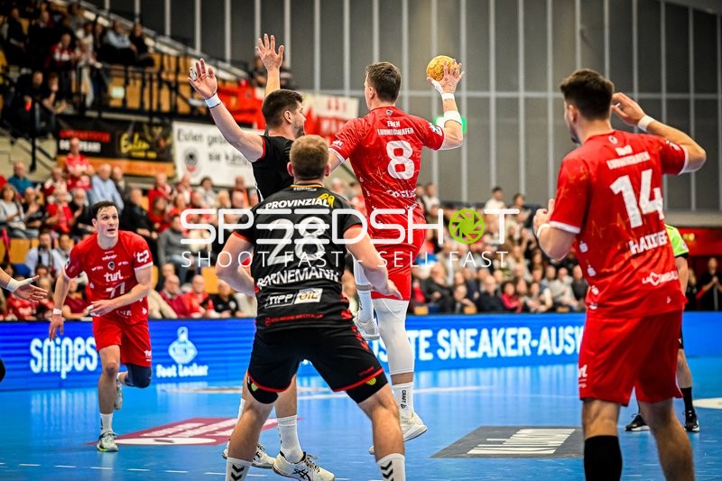 Handball I Herren I Saison 2023-2024 I 2. Handballbundesliga I 12. Spieltag I Eulen Ludwigshafen - ASV Hamm-Westfalen I 08.11.2023