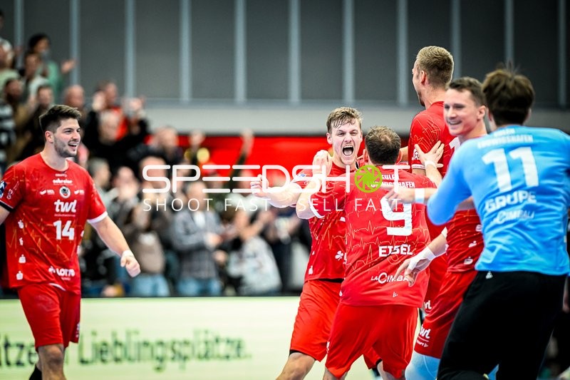 Handball I Herren I Saison 2023-2024 I 2. Handballbundesliga I 12. Spieltag I Eulen Ludwigshafen - ASV Hamm-Westfalen I 08.11.2023