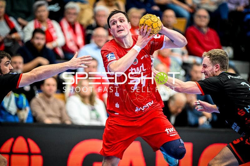 Handball I Herren I Saison 2023-2024 I 2. Handballbundesliga I 12. Spieltag I Eulen Ludwigshafen - ASV Hamm-Westfalen I 08.11.2023