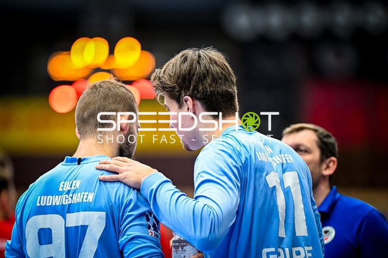 Handball I Herren I Saison 2023-2024 I 2. Handballbundesliga I 12. Spieltag I Eulen Ludwigshafen - ASV Hamm-Westfalen I 08.11.2023