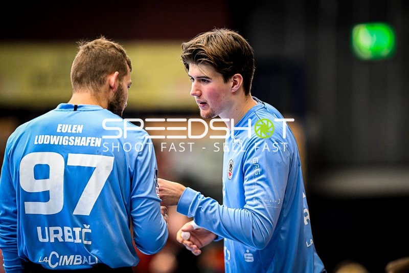 Handball I Herren I Saison 2023-2024 I 2. Handballbundesliga I 12. Spieltag I Eulen Ludwigshafen - ASV Hamm-Westfalen I 08.11.2023