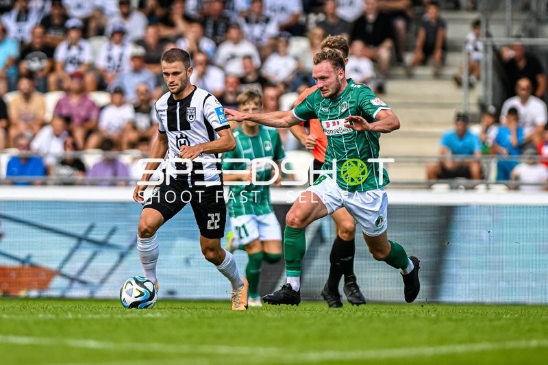 Fußball I Herren I Saison 2023-2024 I 3. Liga I 5. Spieltag I SSV Ulm 1846 - VfB Lübeck I 02.09.2023
