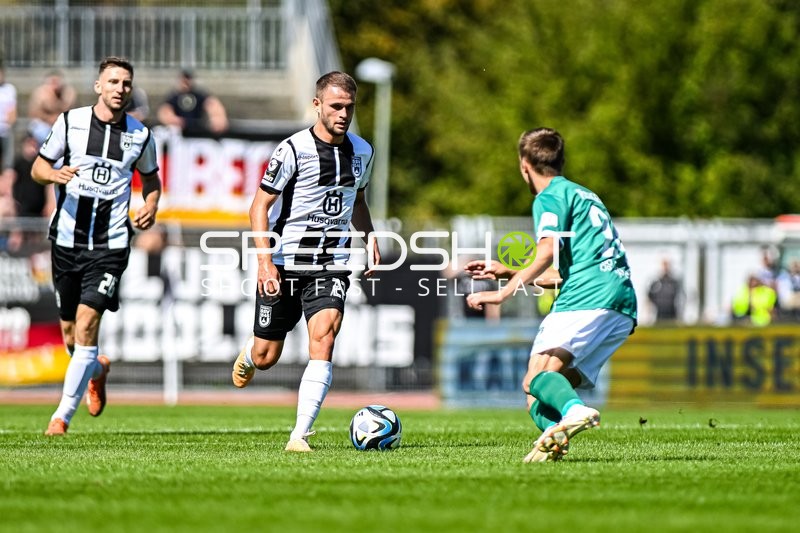 Fußball I Herren I Saison 2023-2024 I 3. Liga I 5. Spieltag I SSV Ulm 1846 - VfB Lübeck I 02.09.2023