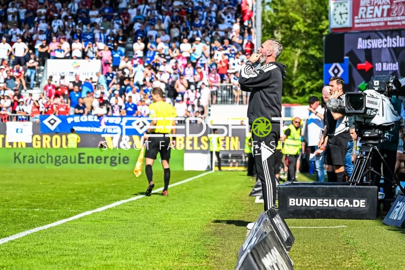 Fußball I Herren I Saison 2022-2023 I 2. Bundesliga I 34. Spieltag I SV Sandhausen 1916 - Hamburger SV I 28.05.2023
