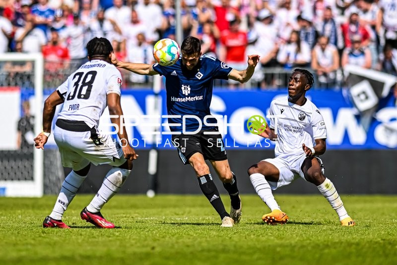 Fußball I Herren I Saison 2022-2023 I 2. Bundesliga I 34. Spieltag I SV Sandhausen 1916 - Hamburger SV I 28.05.2023