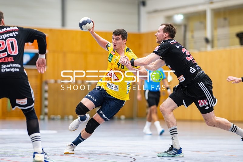 Handball I Herren I Saison 2024-2025 I Testspiel I Rhein-Neckar Löwen - HC Erlangen I 29.01.2025