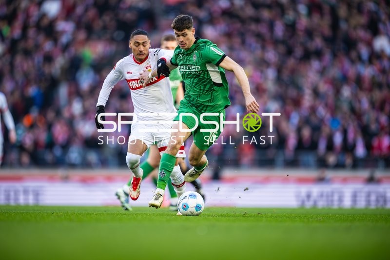 Fußball I Herren I Saison 2024-2025 I 1. Bundesliga I 20. Spieltag I VfB Stuttgart - Borussia Mönchengladbach I 01.02.2025
