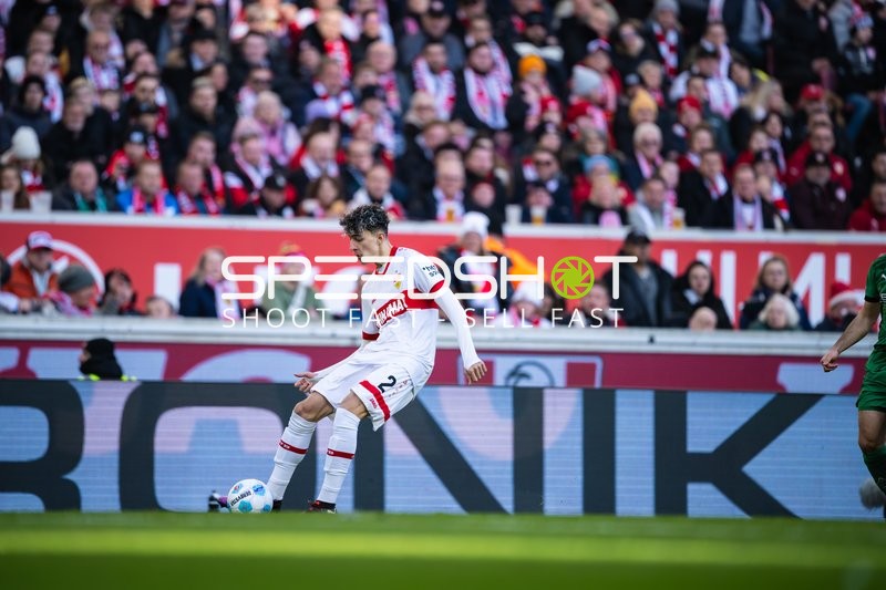 Fußball I Herren I Saison 2024-2025 I 1. Bundesliga I 20. Spieltag I VfB Stuttgart - Borussia Mönchengladbach I 01.02.2025