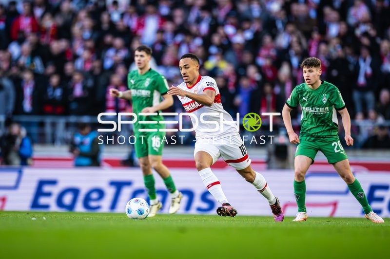 Fußball I Herren I Saison 2024-2025 I 1. Bundesliga I 20. Spieltag I VfB Stuttgart - Borussia Mönchengladbach I 01.02.2025