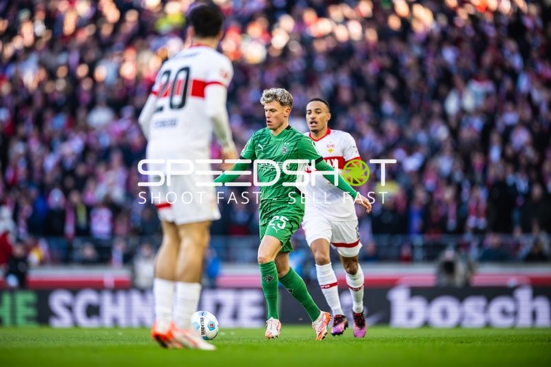 Fußball I Herren I Saison 2024-2025 I 1. Bundesliga I 20. Spieltag I VfB Stuttgart - Borussia Mönchengladbach I 01.02.2025