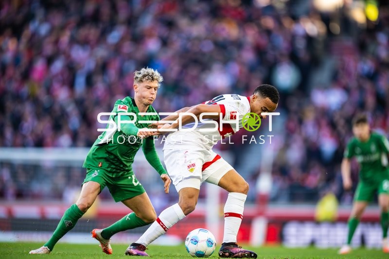 Fußball I Herren I Saison 2024-2025 I 1. Bundesliga I 20. Spieltag I VfB Stuttgart - Borussia Mönchengladbach I 01.02.2025