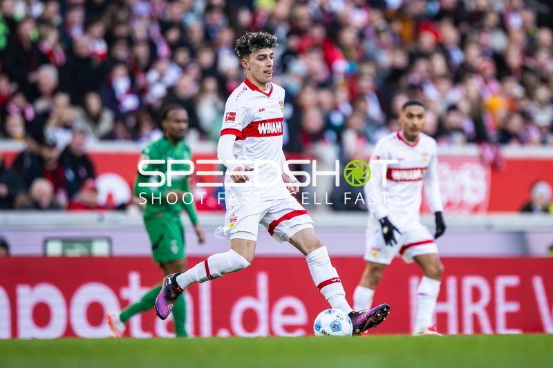 Fußball I Herren I Saison 2024-2025 I 1. Bundesliga I 20. Spieltag I VfB Stuttgart - Borussia Mönchengladbach I 01.02.2025