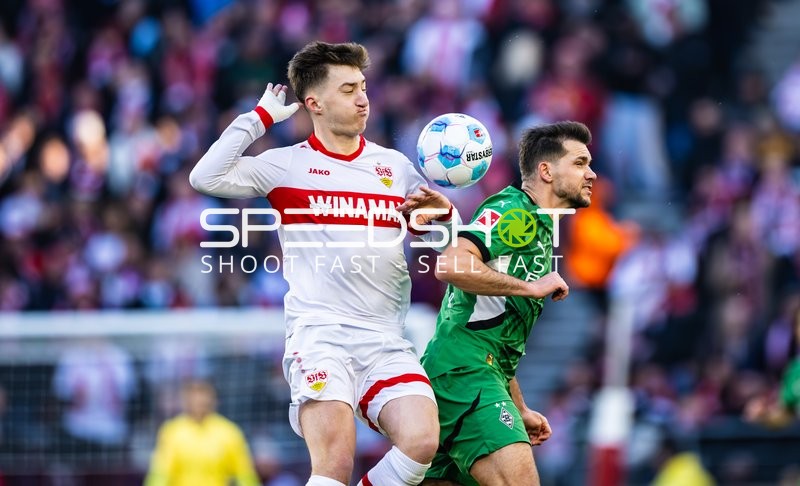 Fußball I Herren I Saison 2024-2025 I 1. Bundesliga I 20. Spieltag I VfB Stuttgart - Borussia Mönchengladbach I 01.02.2025