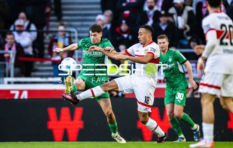 Fußball I Herren I Saison 2024-2025 I 1. Bundesliga I 20. Spieltag I VfB Stuttgart - Borussia Mönchengladbach I 01.02.2025
