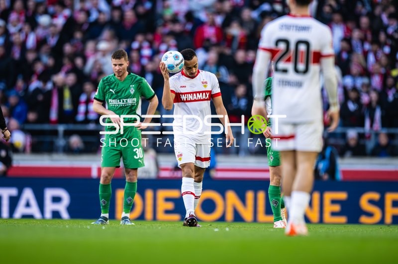 Fußball I Herren I Saison 2024-2025 I 1. Bundesliga I 20. Spieltag I VfB Stuttgart - Borussia Mönchengladbach I 01.02.2025