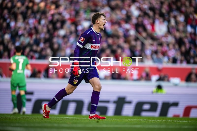 Fußball I Herren I Saison 2024-2025 I 1. Bundesliga I 20. Spieltag I VfB Stuttgart - Borussia Mönchengladbach I 01.02.2025