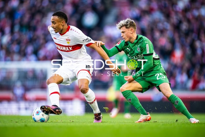 Fußball I Herren I Saison 2024-2025 I 1. Bundesliga I 20. Spieltag I VfB Stuttgart - Borussia Mönchengladbach I 01.02.2025