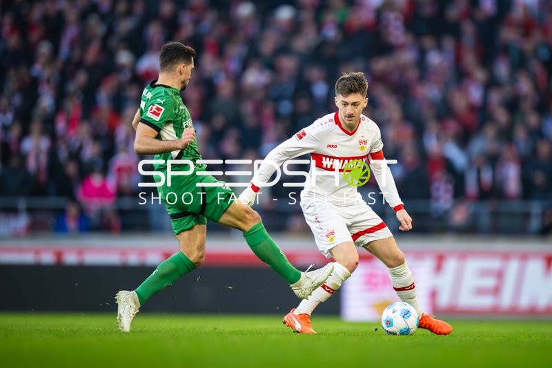 Fußball I Herren I Saison 2024-2025 I 1. Bundesliga I 20. Spieltag I VfB Stuttgart - Borussia Mönchengladbach I 01.02.2025