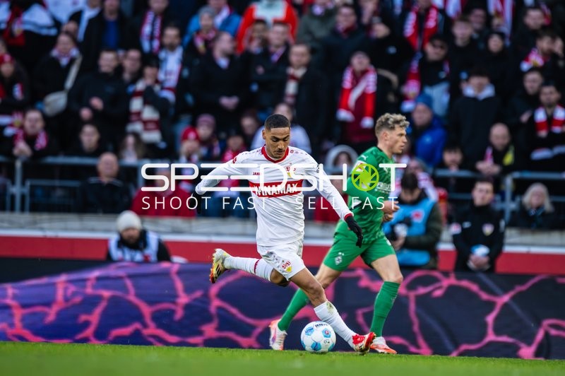 Fußball I Herren I Saison 2024-2025 I 1. Bundesliga I 20. Spieltag I VfB Stuttgart - Borussia Mönchengladbach I 01.02.2025