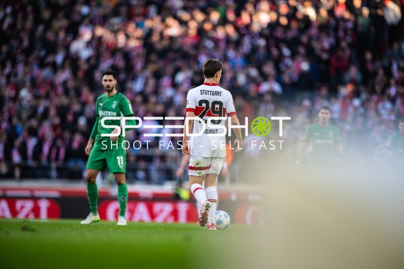 Fußball I Herren I Saison 2024-2025 I 1. Bundesliga I 20. Spieltag I VfB Stuttgart - Borussia Mönchengladbach I 01.02.2025