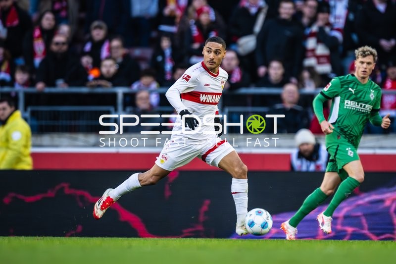Fußball I Herren I Saison 2024-2025 I 1. Bundesliga I 20. Spieltag I VfB Stuttgart - Borussia Mönchengladbach I 01.02.2025