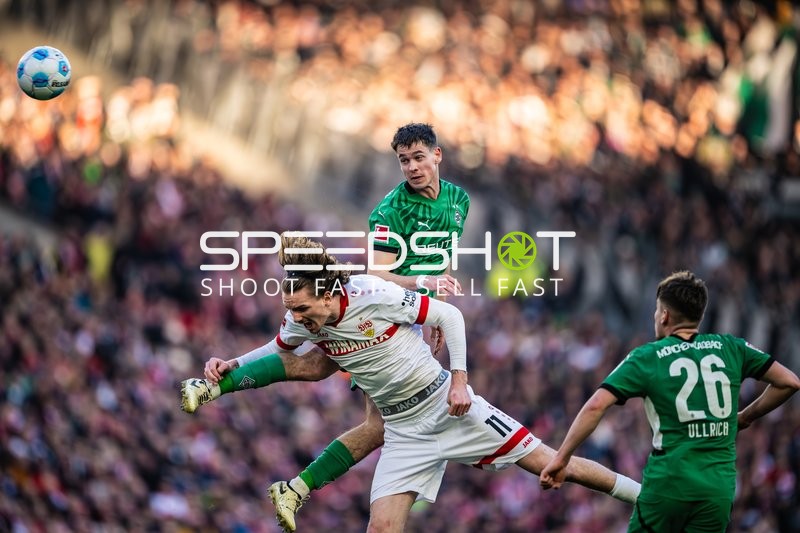 Fußball I Herren I Saison 2024-2025 I 1. Bundesliga I 20. Spieltag I VfB Stuttgart - Borussia Mönchengladbach I 01.02.2025