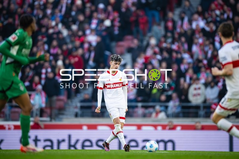 Fußball I Herren I Saison 2024-2025 I 1. Bundesliga I 20. Spieltag I VfB Stuttgart - Borussia Mönchengladbach I 01.02.2025