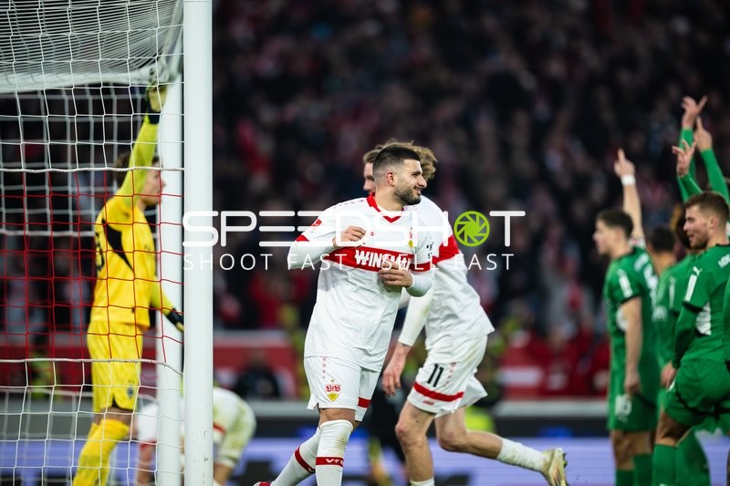 Fußball I Herren I Saison 2024-2025 I 1. Bundesliga I 20. Spieltag I VfB Stuttgart - Borussia Mönchengladbach I 01.02.2025