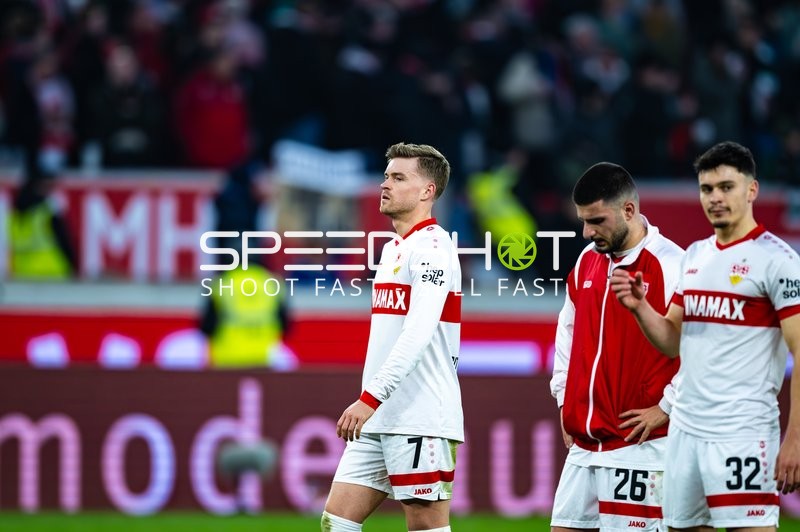 Fußball I Herren I Saison 2024-2025 I 1. Bundesliga I 20. Spieltag I VfB Stuttgart - Borussia Mönchengladbach I 01.02.2025