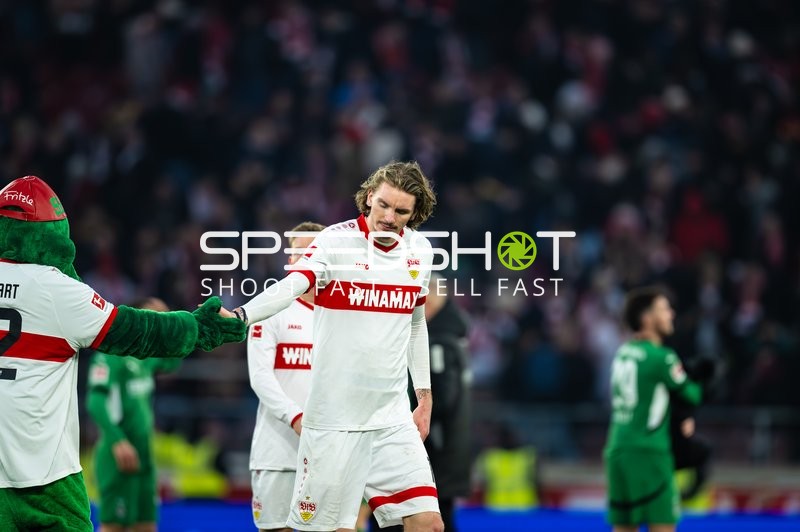 Fußball I Herren I Saison 2024-2025 I 1. Bundesliga I 20. Spieltag I VfB Stuttgart - Borussia Mönchengladbach I 01.02.2025