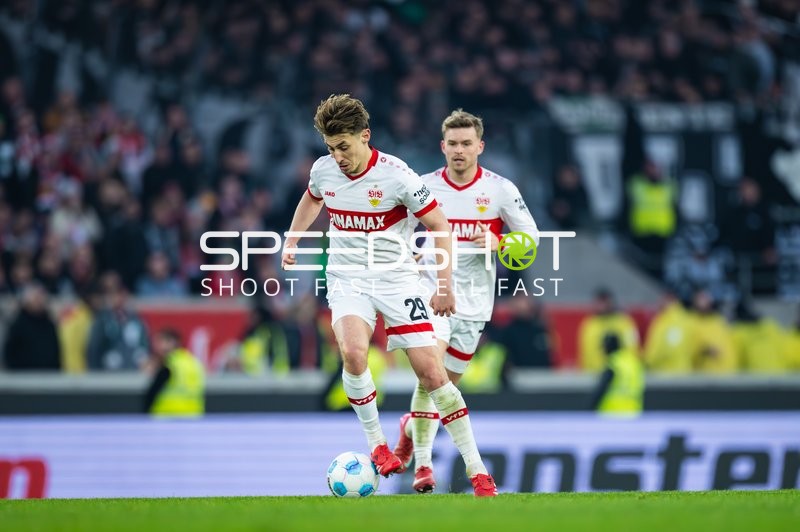 Fußball I Herren I Saison 2024-2025 I 1. Bundesliga I 20. Spieltag I VfB Stuttgart - Borussia Mönchengladbach I 01.02.2025