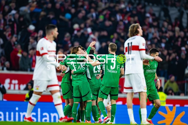 Fußball I Herren I Saison 2024-2025 I 1. Bundesliga I 20. Spieltag I VfB Stuttgart - Borussia Mönchengladbach I 01.02.2025