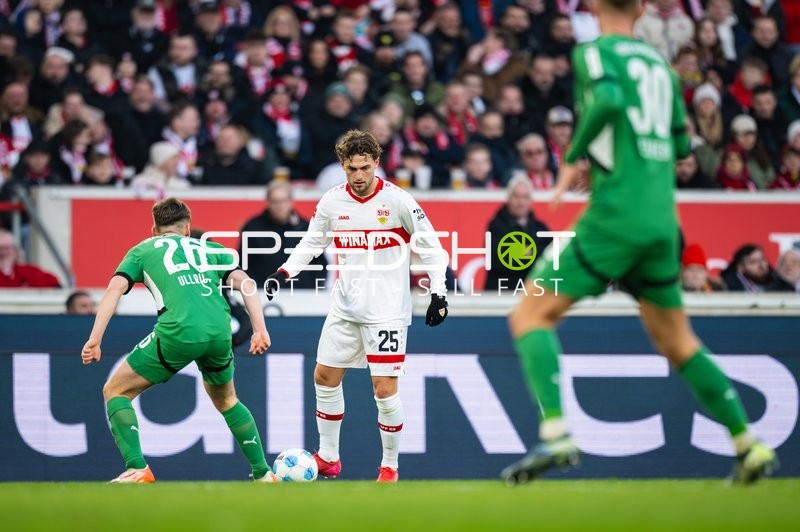 Fußball I Herren I Saison 2024-2025 I 1. Bundesliga I 20. Spieltag I VfB Stuttgart - Borussia Mönchengladbach I 01.02.2025