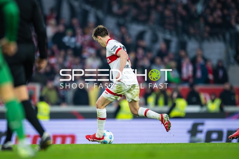 Fußball I Herren I Saison 2024-2025 I 1. Bundesliga I 20. Spieltag I VfB Stuttgart - Borussia Mönchengladbach I 01.02.2025