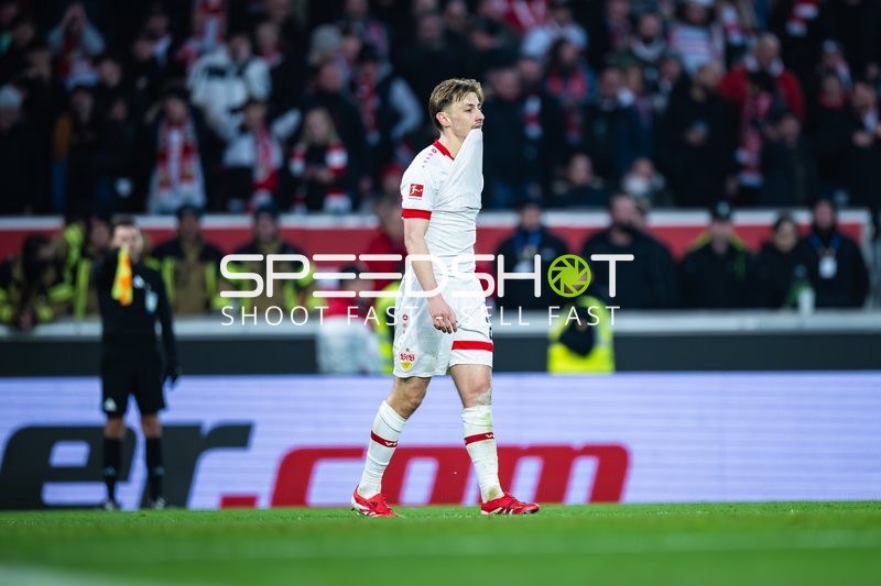 Fußball I Herren I Saison 2024-2025 I 1. Bundesliga I 20. Spieltag I VfB Stuttgart - Borussia Mönchengladbach I 01.02.2025