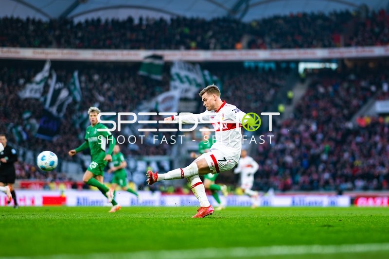 Fußball I Herren I Saison 2024-2025 I 1. Bundesliga I 20. Spieltag I VfB Stuttgart - Borussia Mönchengladbach I 01.02.2025