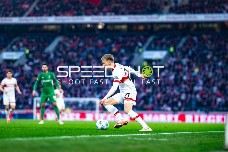 Fußball I Herren I Saison 2024-2025 I 1. Bundesliga I 20. Spieltag I VfB Stuttgart - Borussia Mönchengladbach I 01.02.2025