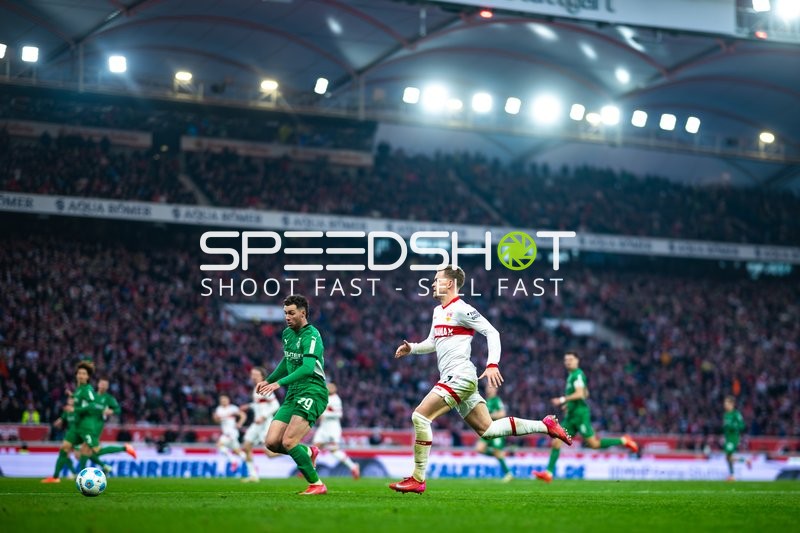 Fußball I Herren I Saison 2024-2025 I 1. Bundesliga I 20. Spieltag I VfB Stuttgart - Borussia Mönchengladbach I 01.02.2025