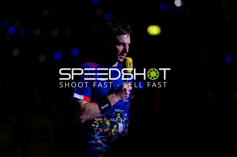 Spieler hält eine Rede