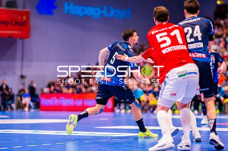 Handball I Herren I Saison 2024-2025 I Daikin HBL I 18. Spieltag I Handball Sportverein Hamburg - Rhein-Neckar Löwen I 09.02.2025